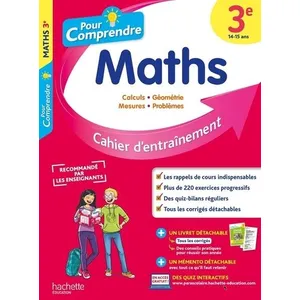 ISBN Pour Comprendre Maths 3E pas cher