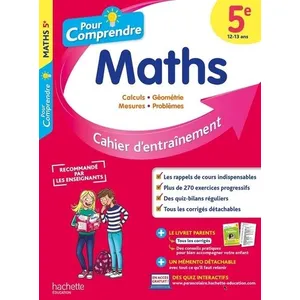 ISBN Pour Comprendre Maths 5E pas cher