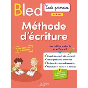 Comparateur de prix : ISBN BLED Méthode d'écriture 6-8 ans
