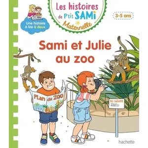 Comparateur de prix : ISBN Les Histoires De P'tit Sami Maternelle - Sami Et Julie Au Zoo