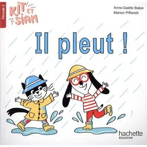 ISBN Hachette Education Kit et Siam CP - Il pleut - Album 2 pas cher
