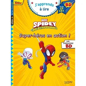 Comparateur de prix : Hachette Education Disney BD Fin de CP- CE1 - Spidey - Super-héros en action