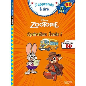 Hachette Education Disney BD Fin de CP- CE1 - Zootopie