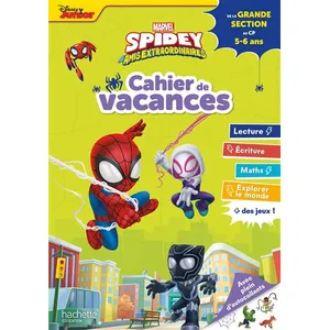 Hachette Education Cahier De Vacances Spidey Et Ses Amis Extraordinaires - De La Grande Section Au Cp pas cher