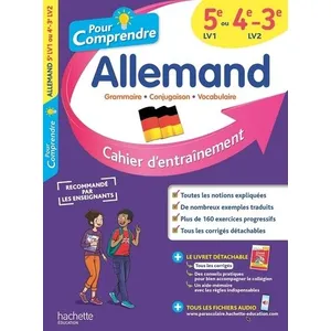 ISBN Pour comprendre Allemand 5e LV1 ou 4e-3e LV2 pas cher