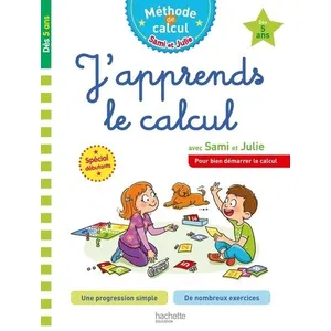 ISBN Sami et Julie J'apprends le calcul Dès 5 ans pas cher