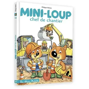 Mini-Loup chef de chantier cartonné pas cher