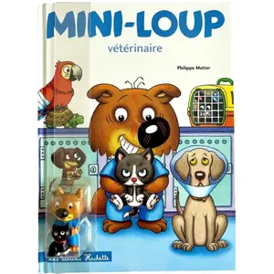 Hachette Enfants Mini-Loup vétérinaire pas cher