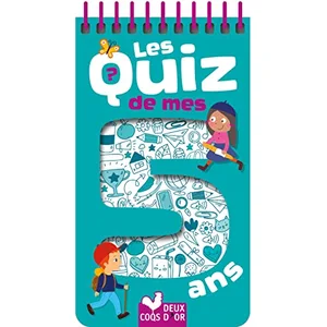 Deux Coqs D'or Les quiz de mes 5 ans pas cher