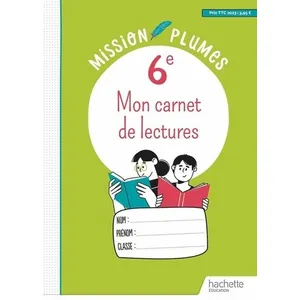 Comparateur de prix : ISBN Mon Carnet de lectures 6e - Cahier élève