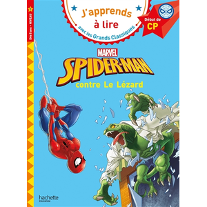 ISBN Disney - Marvel - Spider-Man contre Le Lézard, CP Niveau 1 (Broché) pas cher