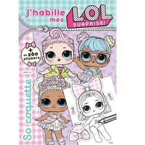 Comparateur de prix : Hachette Jeunesse J'habille Mes L.O.L. Surprise ! - So Coquette !