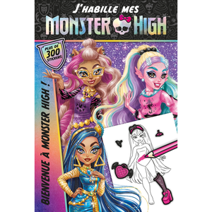 Hachette Jeunesse Monster High - J'habille - Bienvenue à Monster High - J'habille (Broché) pas cher