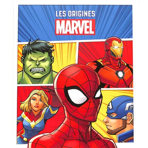Hachette Jeunesse MARVEL - Les Origines des Super Héros - Spider-Man, Hulk, Iron-Man, Captain Marvel, Captain America pas cher