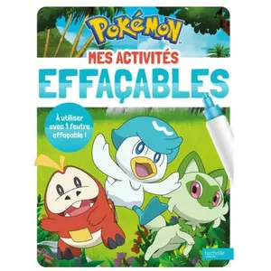 Hachette Jeunesse Pokémon - Mes Activités Effaçables