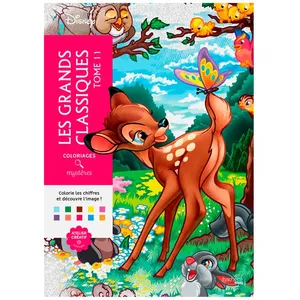 Comparateur de prix : Hachette Heroes Coloriages mystères Disney - Les Grands classiques Tome 11
