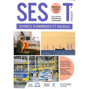 Hachette Education SES Tle - Livre élève