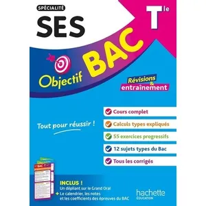 ISBN Objectif BAC Tle spécialité SES pas cher