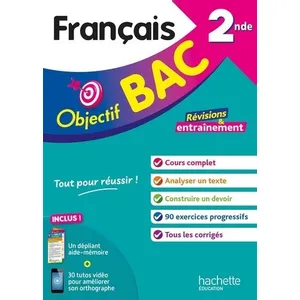 ISBN Objectif BAC Français 2nde pas cher