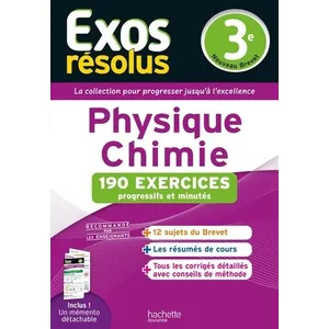 ISBN Exos résolus - Physique-Chimie 3e pas cher