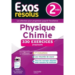 ISBN Hachette Education Exos Résolus - Physique-Chimie 2nde pas cher