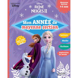 Hachette Education Disney - La Reine des Neiges 2 - Mon année de Moyenne Section (4-5 ans)