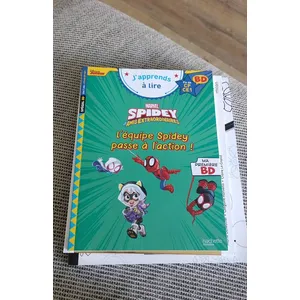Comparateur de prix : Hachette Education Spidey et ses amis extraordinaires : l'équipe Spidey passe à l'action ! : fin de CP, CE1