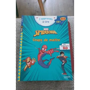 Hachette Education Disney BD CE1 - Spiderman - Coups de maitre