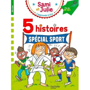 Comparateur de prix : ISBN J'apprends à lire avec Sami et Julie : Fin CP- CE1 - 5 histoires Spécial sport