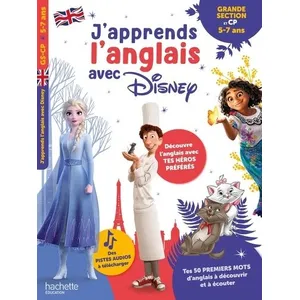 Hachette Education J'apprends l'anglais avec Disney GS / CP pas cher