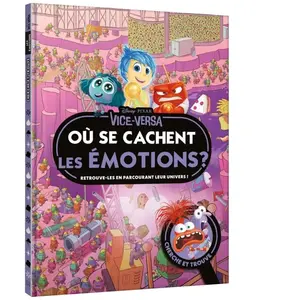VICE-VERSA - Où se cachent les Émotions ? - Cherche et trouve - Disney pas cher