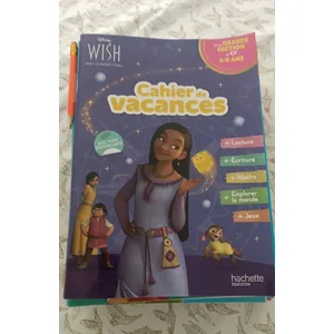 Hachette Education Disney - Wish - De la GS au CP - Cahier de vacances 2024