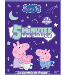 Comparateur de prix : Peppa Pig : 5 minutes pour une histoire : La famille de Peppa