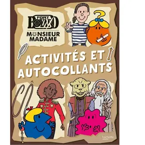 Les Monsieur Madame à Fort Boyard : Activités et autocollants pas cher