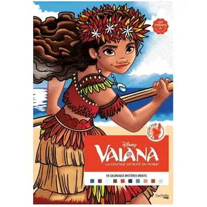 Comparateur de prix : Hachette Heroes Coloriages Mystères Vaiana