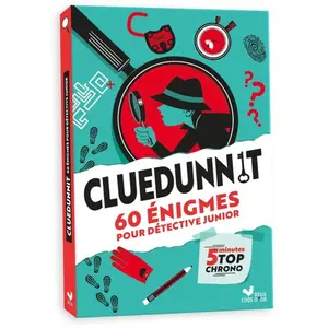 Deux Coqs D'or Cluedunnit 60 énigmes pour détective junior broché pas cher