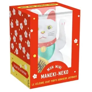 Hachette Pratique COFFRET Mini Lucky Cat blanc pas cher
