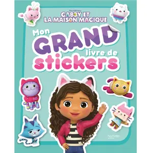 Comparateur de prix : Hachette Jeunesse Gabby et la maison magique - Mon grand livre de stickers - Mon grand livre de stickers (Broché)