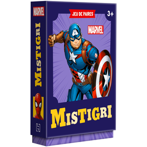 Hachette Disney MARVEL - Jeu de cartes - Mistigri (Coffret) pas cher