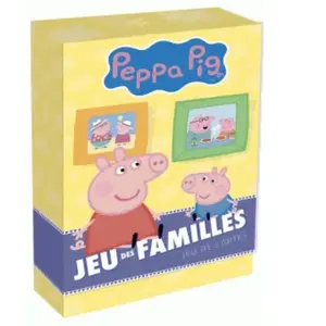 Hachette Jeunesse Peppa Pig - Boîte de cartes 7 familles pas cher