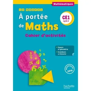 Comparateur de prix : ISBN Le Nouvel A portée de maths CE1 - Cahier élève