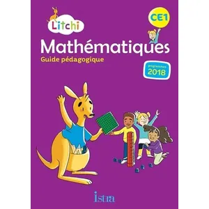 ISBN Litchi Mathématiques CE1 - Guide pédagogique - Ed. 2019 (Litchi (47))