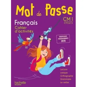 ISBN Mot de Passe Français CM1 - Cahier élève