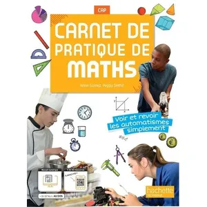 ISBN Carnet de pratique de Maths CAP - Livre élève - éd. 2023
