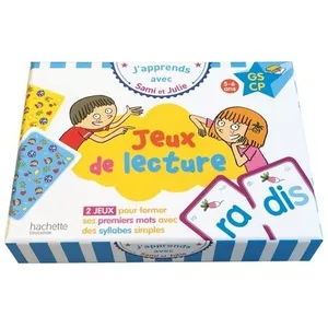 Comparateur de prix : Hachette Education J'apprends avec Sami et Julie : Jeux de lecture