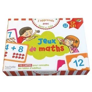 Comparateur de prix : Hachette Education J'apprends avec Sami et Julie : Jeux de maths