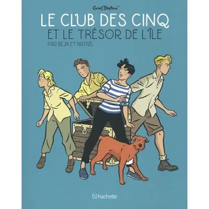 Hachette Comics Le Club des Cinq et le Trésor de l'île - Petit Format pas cher