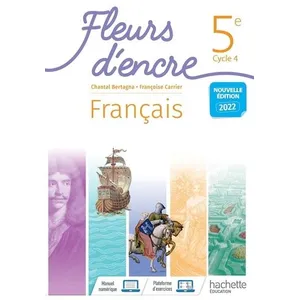 Comparateur de prix : Hachette Education Fleurs d'encre Français Cycle 4/5e - Livre élève