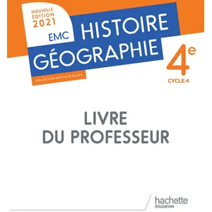 Comparateur de prix : Hachette Éducation Histoire Géographie Emc 4e - Livre Du Professeur