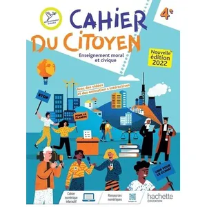 Comparateur de prix : Hachette Education Cahier du citoyen Enseignement moral et civique 4e